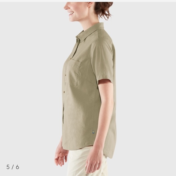 FJALL RAVEN | Ovic Hemp Travel Shirt Size M - Picture 4 of 12